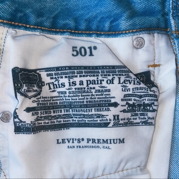 Levi 501 shorts - Picture 4 of 4